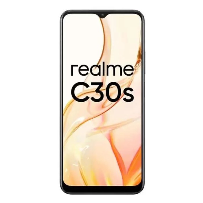 

Смартфон Realme C30s, 6.5", 4Гб, 64Гб, 8Мп, 5Мп, microSD, 2sim, 5000мАч, черный