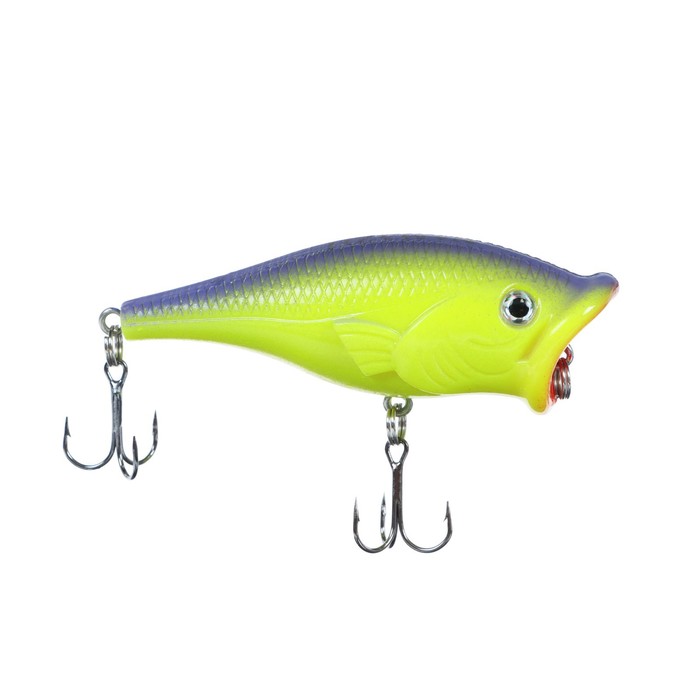 

Воблер Namazu Admiral's fish, 7 см, 10.9 г, поппер, поверхностный, цвет 1