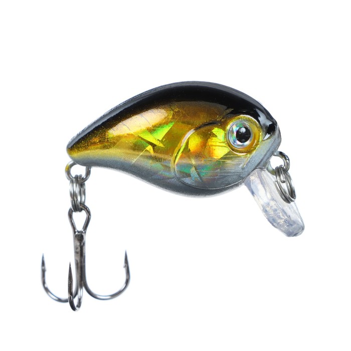 

Воблер Namazu Crystal Crank, L-32мм, 2,4 г., кренк, плавающий (0,5-1,0м), цвет 1