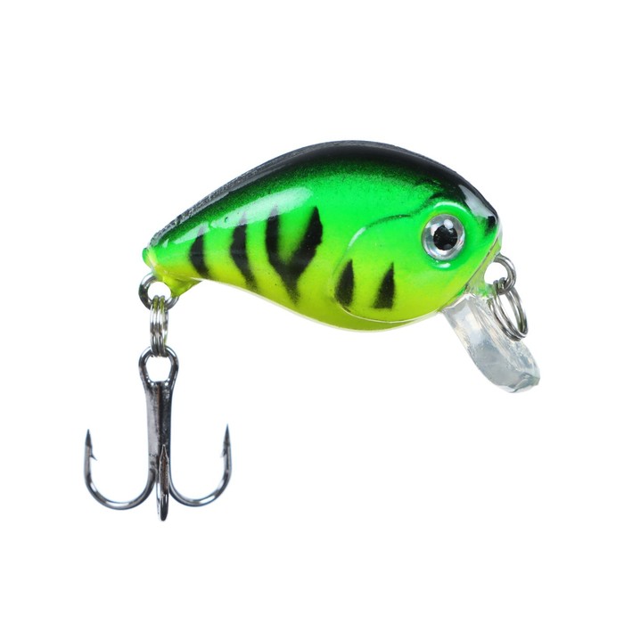

Воблер Namazu Crystal Crank, L-32мм, 2,4 г., кренк, плавающий (0,5-1,0м), цвет 14