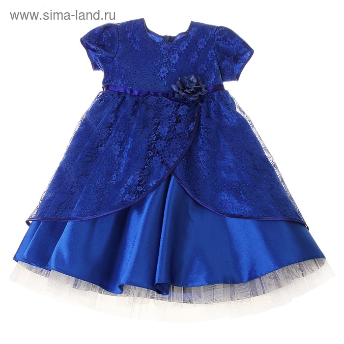 Синие платье на девочку