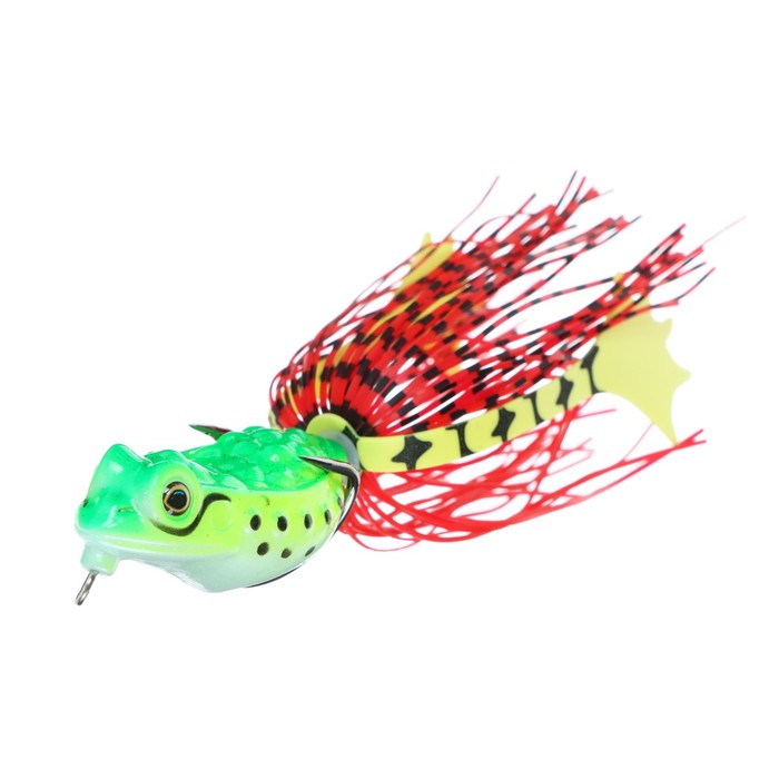 Лягушка-незацепляйка Namazu FROG с лапками, 48 мм, 8 г, цвет 08, крючок-двойник YR Hooks