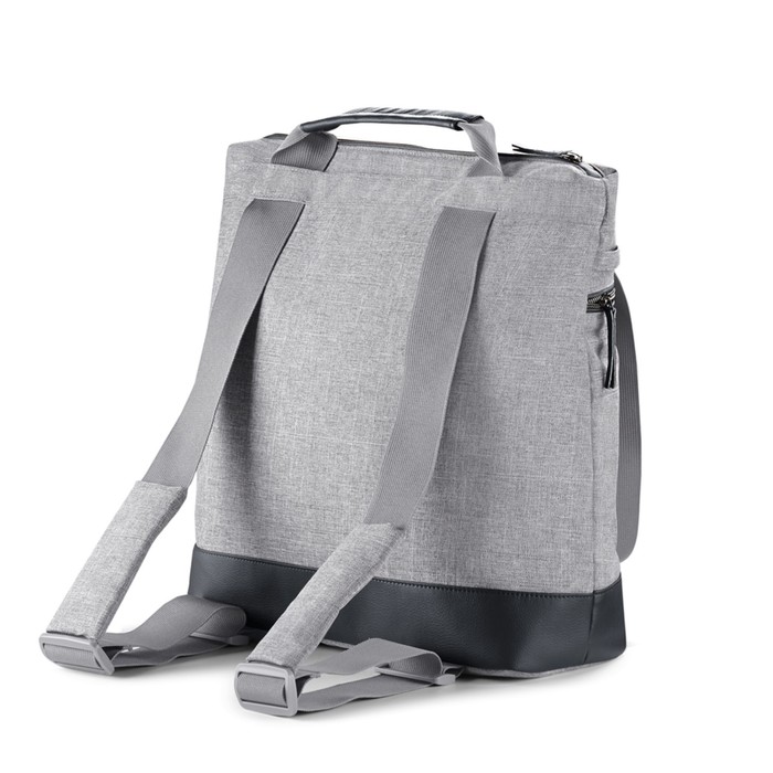 сумки для мамы inglesina сумка рюкзак для коляски back bag aptica Сумка-рюкзак для коляски Inglesina Back bag Aptica, размер 38x37x15 см, цвет silk grey