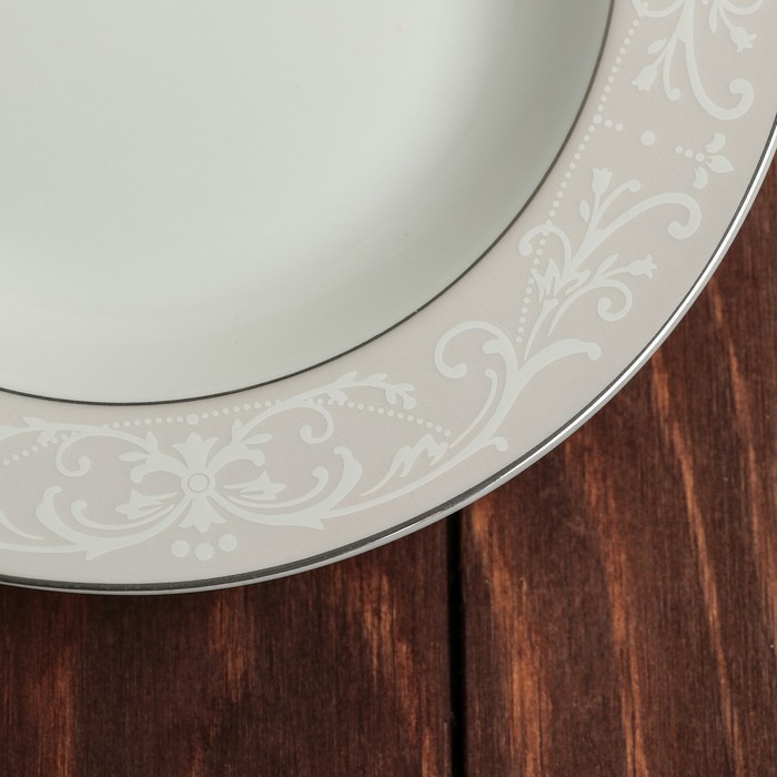 Тарелка суповая 20 см "Миледи", 600 мл