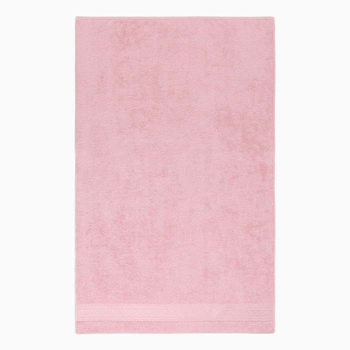 фото Полотенце махровое pirouette 100х150см, цвет розовый, 420г/м2, 100% хлопок дм