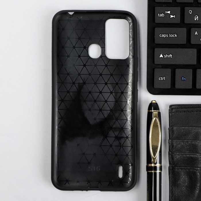 

Чехол Red Line Ultimate, для телефона Itel Vision 1 Pro, силиконовый, черный