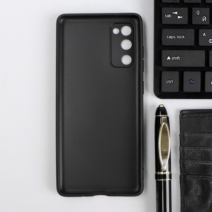

Чехол Red Line Ultimate, для телефона Samsung Galaxy S20 FE, силиконовый, черный