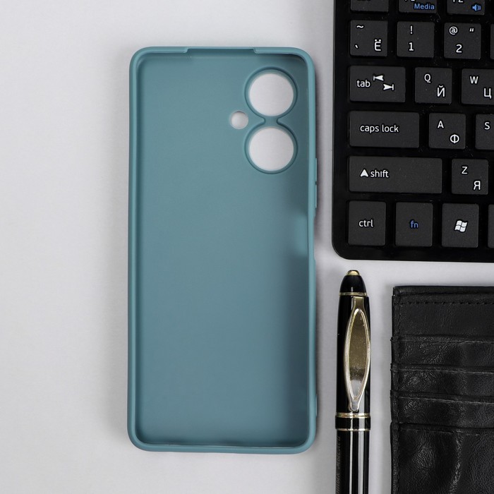 

Чехол Red Line Ultimate, для телефона Tecno Camon 19, силиконовый, бирюзовый