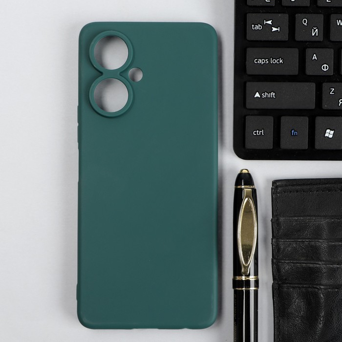 

Чехол Red Line Ultimate, для телефона Tecno Camon 19, силиконовый, темно-зеленый
