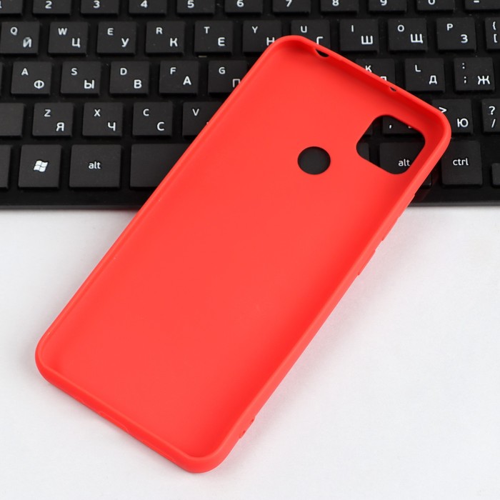 Чехол Red Line Ultimate, для телефона Xiaomi Redmi 10A, силиконовый, красный