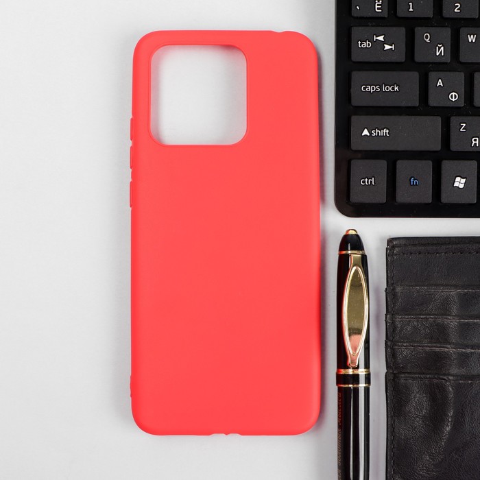 

Чехол Red Line Ultimate, для телефона Xiaomi Redmi 10С, силиконовый, красный