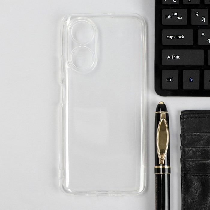 Чехол iBox Crystal, для телефона Honor X7 (2022), силиконовый, прозрачный чехол ibox для honor x7 2022 crystal с кардхолдером silicone transparent ут000036223
