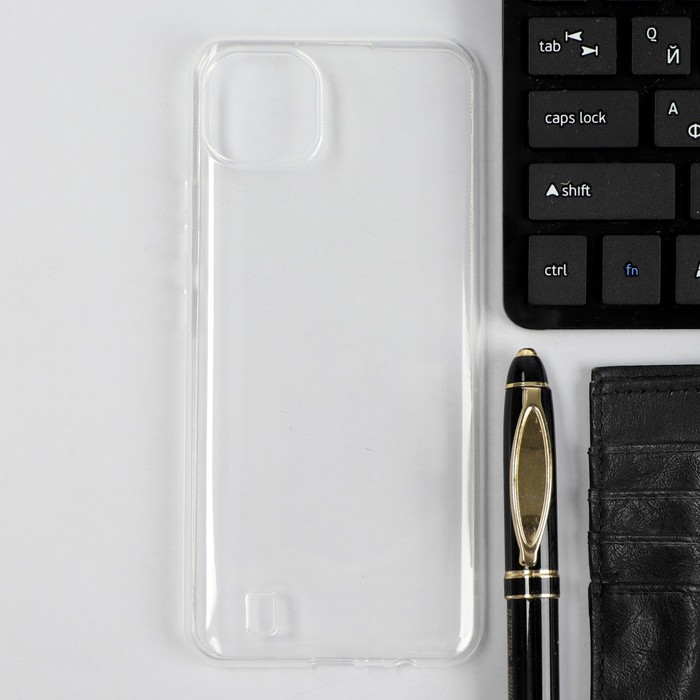 

Чехол iBox Crystal, для телефона Realme C11 2021, силиконовый, прозрачный