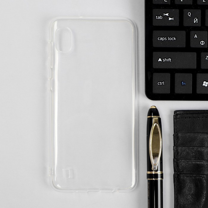 

Чехол iBox Crystal, для телефона Samsung Galaxy A10, силиконовый, прозрачный