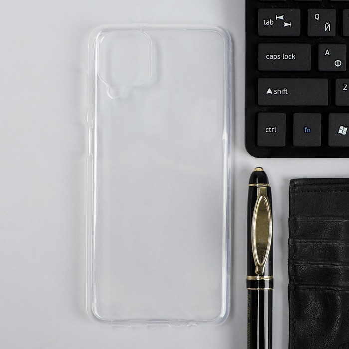 Чехол iBox Crystal, для телефона Samsung Galaxy A12, силиконовый, прозрачный новинка аккумулятор для телефона samsung galaxy a21s a12 eb ba217aby ds sm a217f dsn замена телефона с инструментами