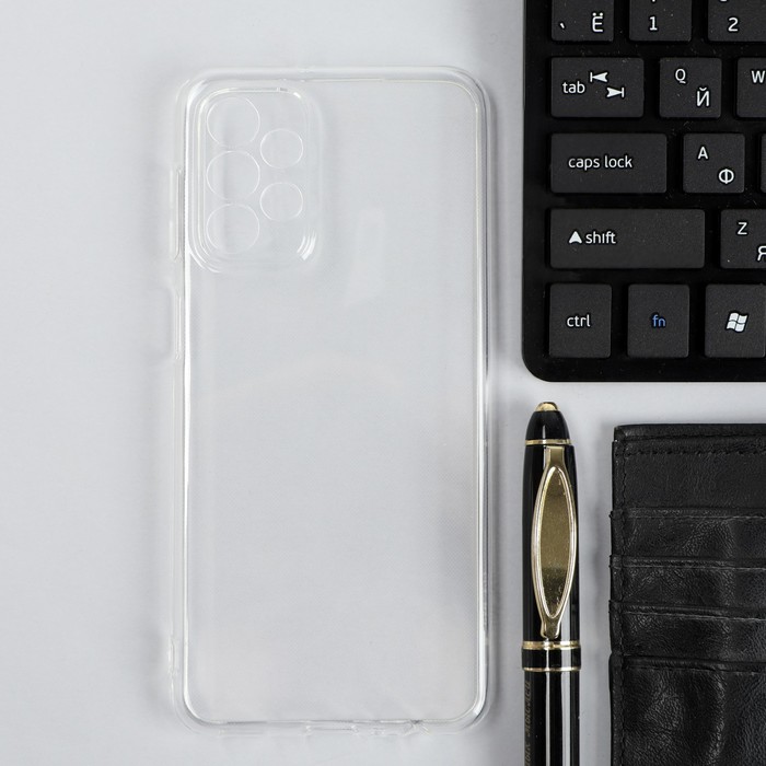 

Чехол iBox Crystal, для телефона Samsung Galaxy A23, силиконовый, прозрачный
