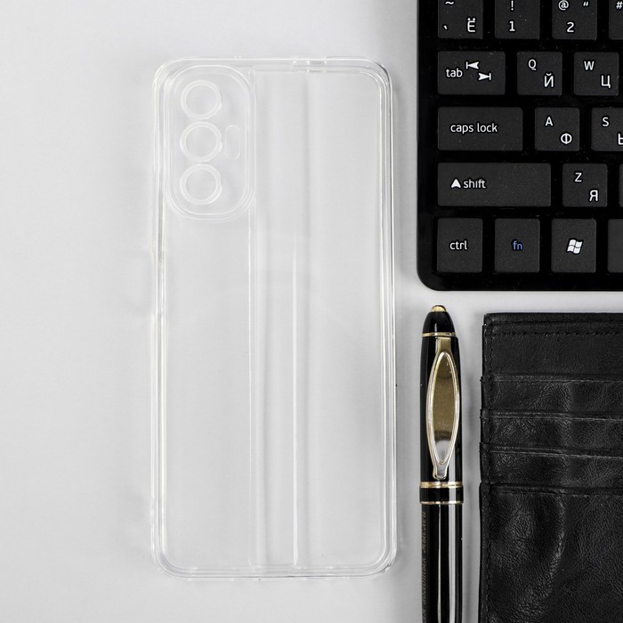 Чехол iBox Crystal, для телефона Tecno Pova 3, силиконовый, прозрачный чехол ibox crystal для телефона tecno spark 9 pro силиконовый прозрачный