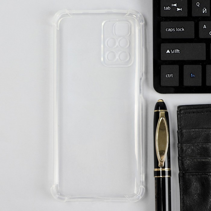 

Чехол iBox Crystal, для телефона Xiaomi Redmi 10/Redmi10 (2022), силиконовый, противоударный