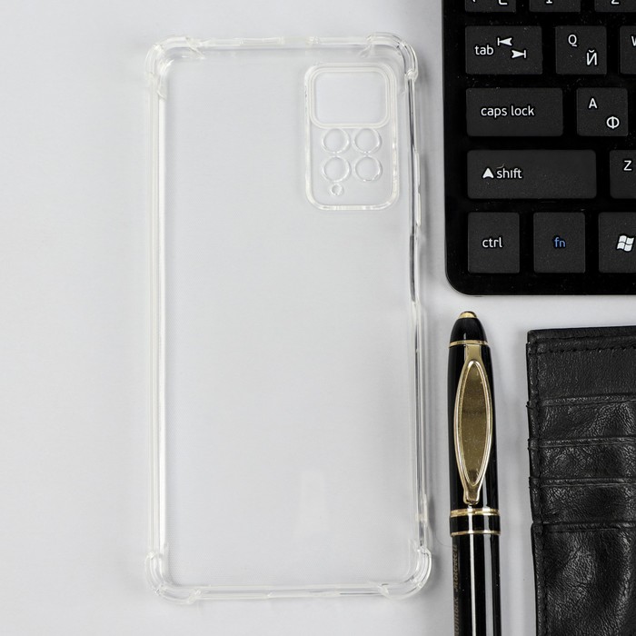 

Чехол iBox Crystal, для телефона Xiaomi Redmi Note 11 Pro, силиконовый, противоударный