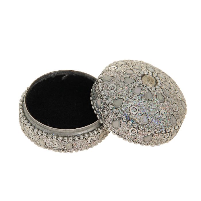 Шкатулка круглая "Этника - Золотой цветок"