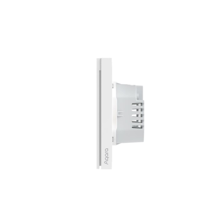 Выключатель Aqara Smart wall switch H1 WS-EUK04, Zigbee, 2 клавиши, с нейтралью
