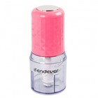 Измельчитель Endever Sigma-61, пластик, 400 Вт, 0.5 л, 1 скорость, розовый