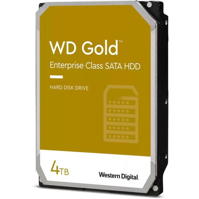 Жёсткий диск WD WD4003FRYZ Server Gold 512E, 4 Тб, SATA-III, 3.5