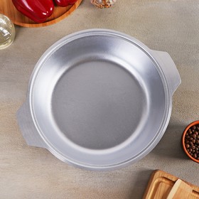

УЦЕНКА Кастрюля-жаровня, 3 л, со стеклянной крышкой, цвет чёрный