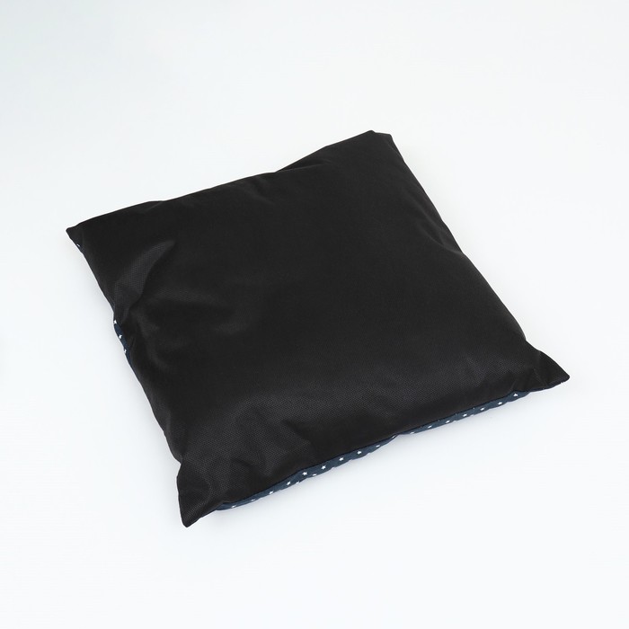 Дом-трансформер Оксфорд, бязь иск. мех, 43 х 43 х 34 см, синий со звездами, 9518199 - фото 81600