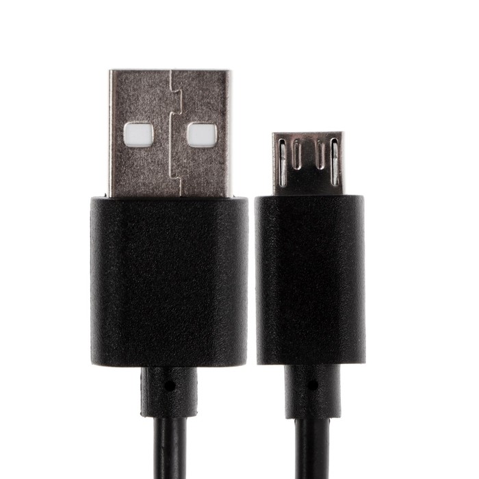 

Кабель Maxvi MC-01, microUSB - USB, 2 А, 1 м, PVC оплетка, черный