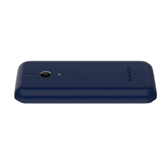 Сотовый телефон Maxvi C27, 1.77", 1.3 Мп, microSD, 2 sim, FM, фонарик, 600 мАч, синий