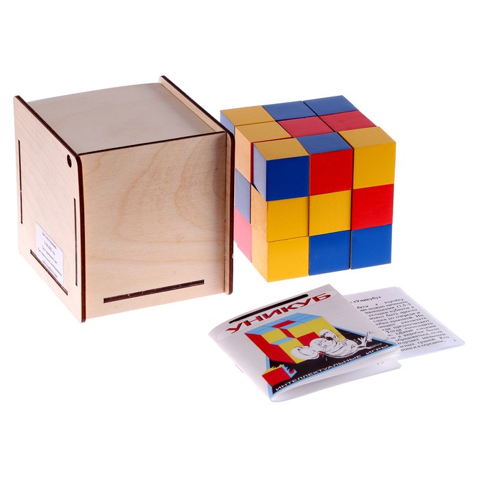 Головоломка «Уни-куб» зеркало shengshou 2x2x2 магический куб 2x2 куб magico профессиональный нео скоростной куб головоломка антистресс игрушки для детей