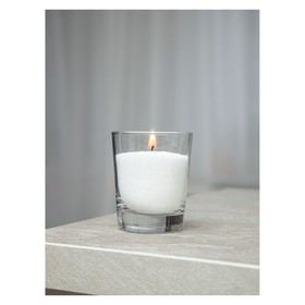 Набор для создания насыпной свечи "Радость" 70*70, цвет белый