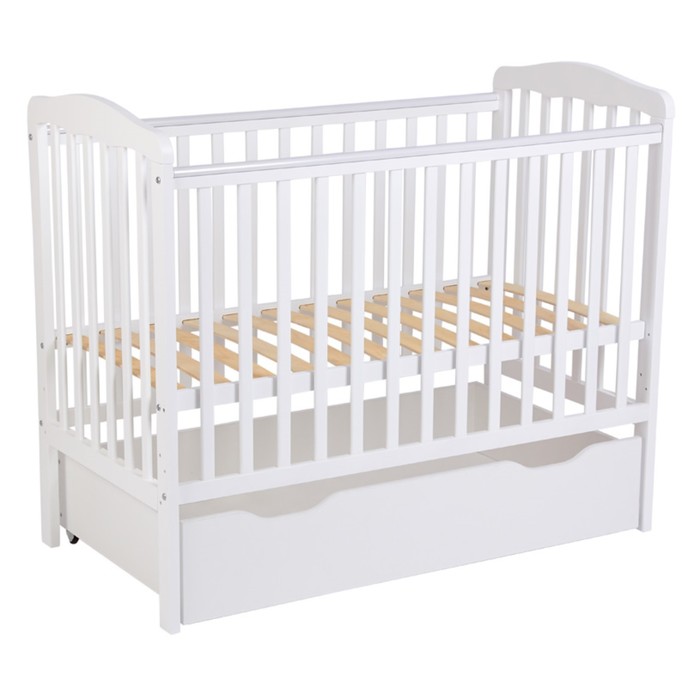 

Кроватка детская Polini kids Simple 310-01, цвет белый