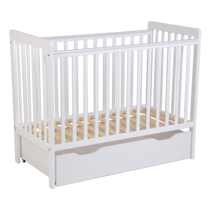 Кроватка детская Polini kids Simple 310-03, цвет белый