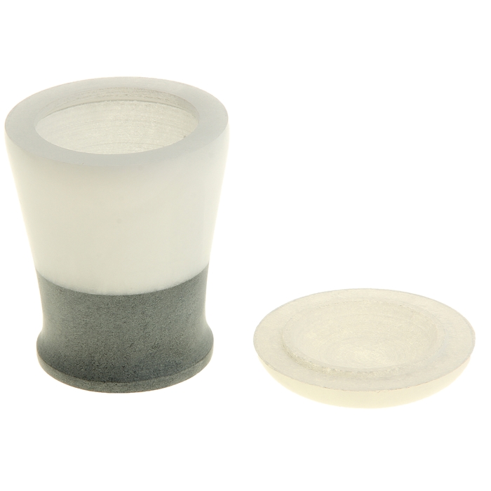 Шкатулка для ватных дисков и салфеток "Белый мрамор"