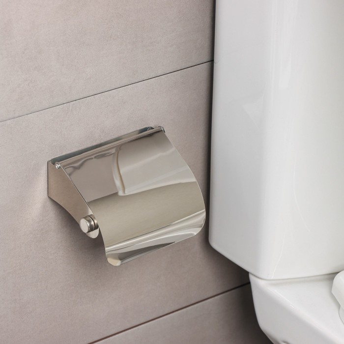 фото Держатель для туалетной бумаги, 2 шт, 13×13×4,5 см