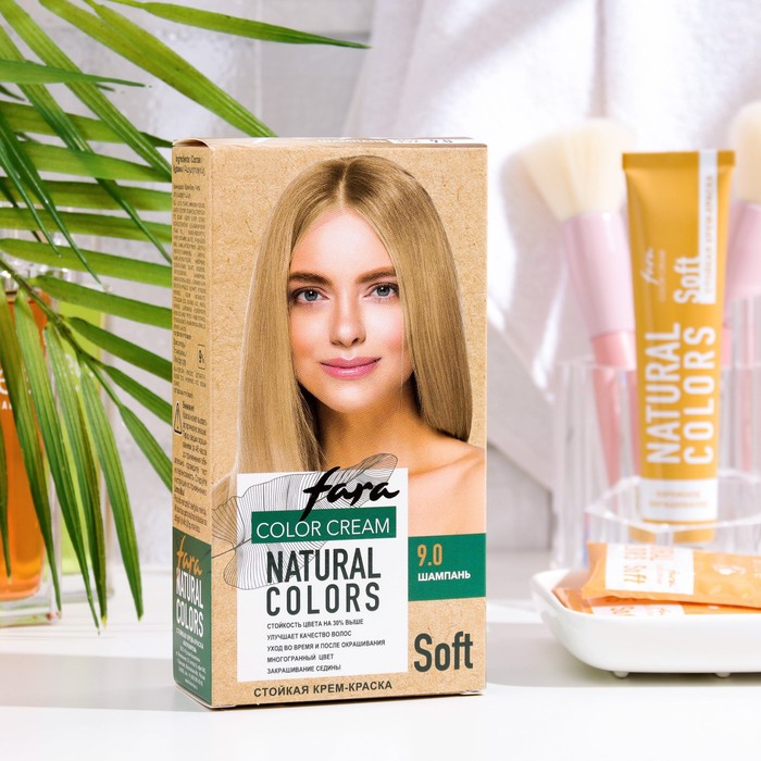 

Краска для волос FARA Natural Colors Soft 352 шампань, 116 г