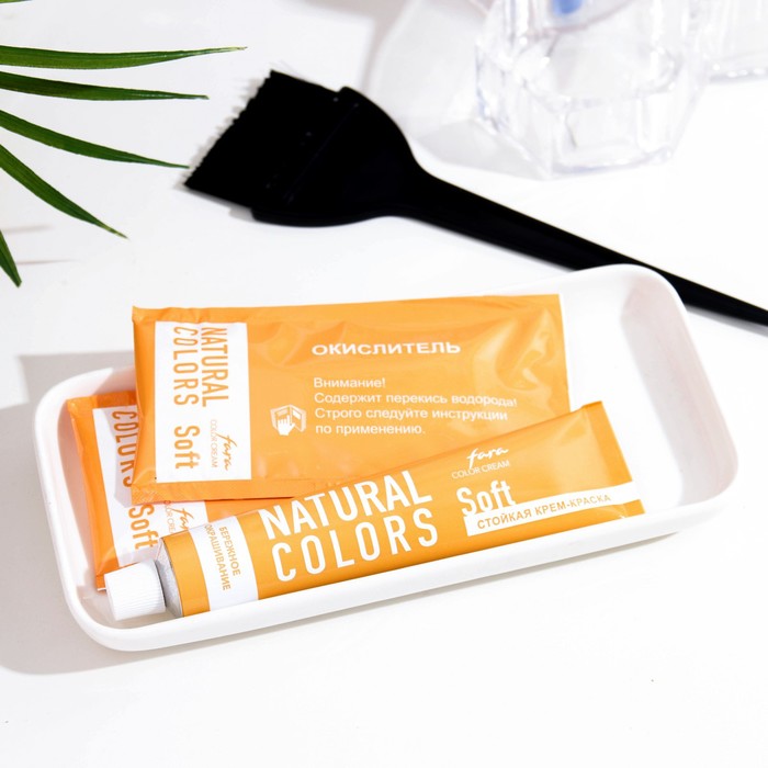 

Краска для волос FARA Natural Colors Soft 303 темный каштан, 116 г