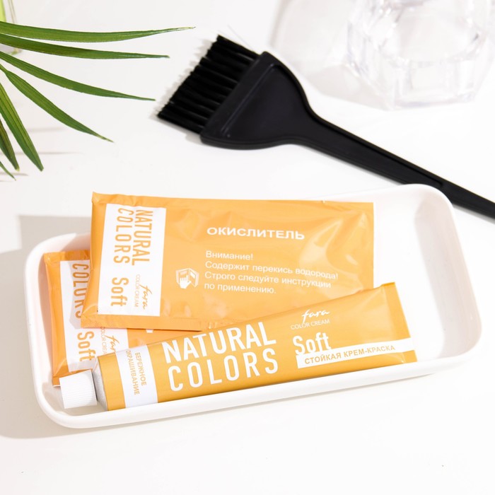 

Краска для волос FARA Natural Colors Soft 306 золот.каштан, 116 г