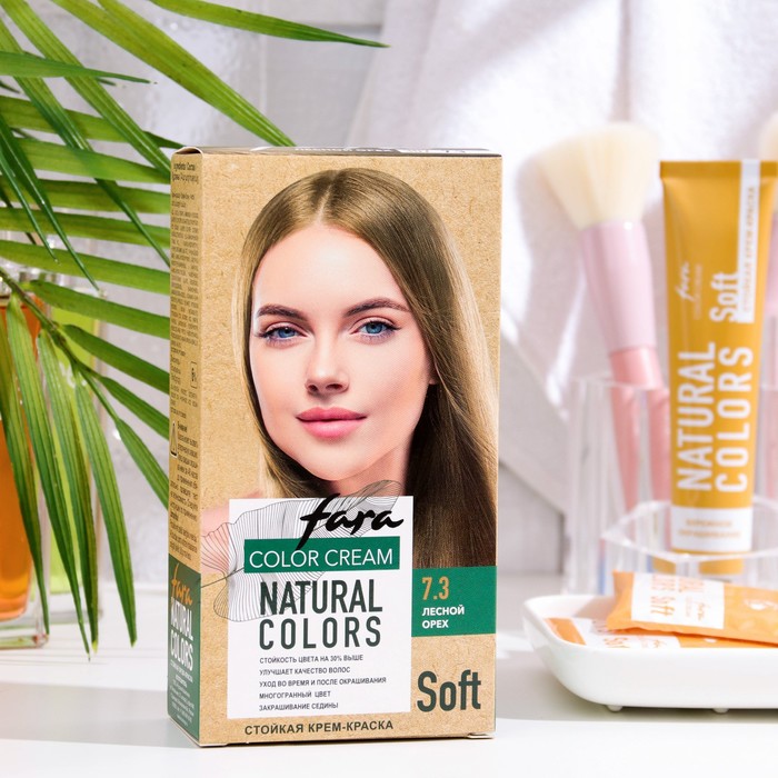 

Краска для волос FARA Natural Colors Soft 307 лесной орех, 116 г