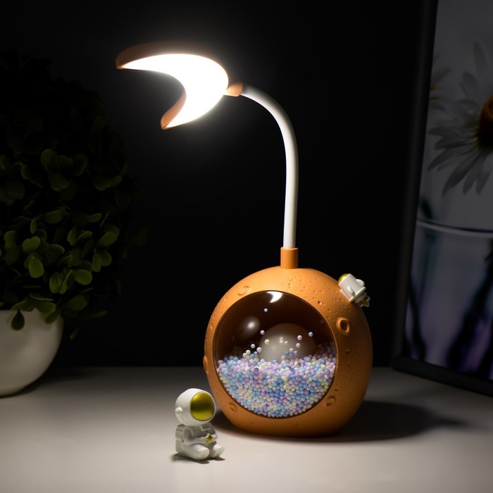 Настольная лампа "Космос" LED 2Вт USB АКБ МИКС 10х7,5х30 см 9352525