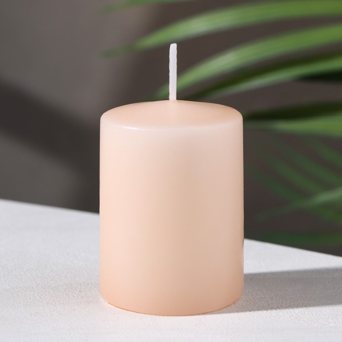 Свеча - цилиндр ароматическая Имбирное печенье 4х6 см свеча цилиндр ароматическая орхидея 4х6 см