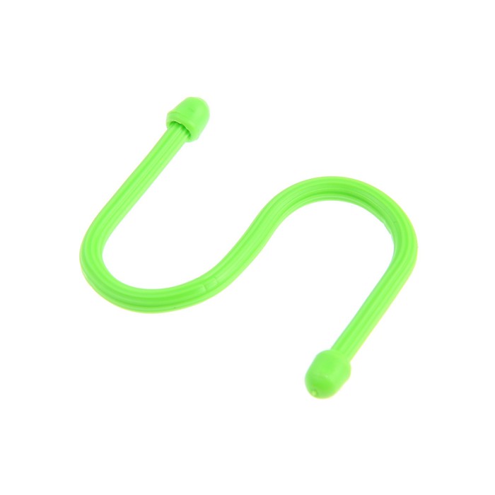 Cтяжка для кабеля 15,2 см, цвет  черный зеленый, 2 шт