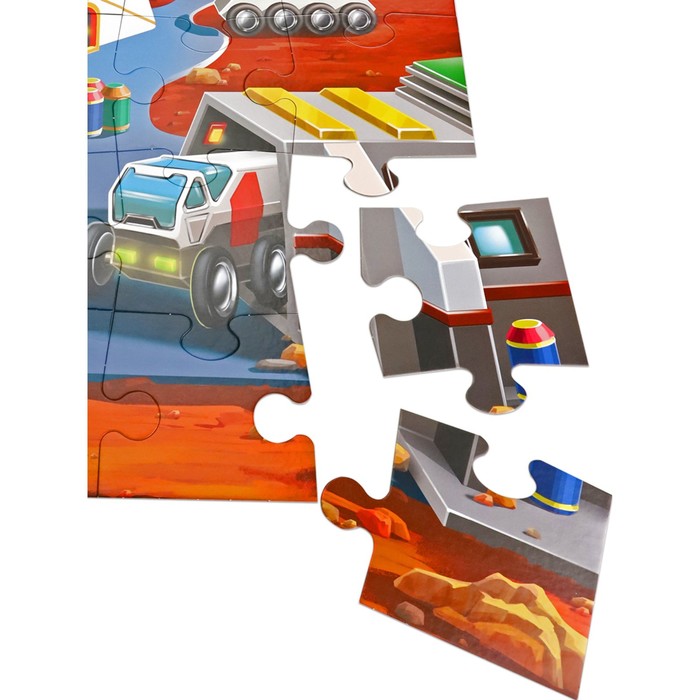 Напольные пазлы «Космодром», гигант, 48 элементов, поле 98 × 66,5 см 9540311 - фото 84279 Напольные пазлы «Космодром», гигант, 48 элементов, поле 98 × 66,5 см 9540311 - фото 84279