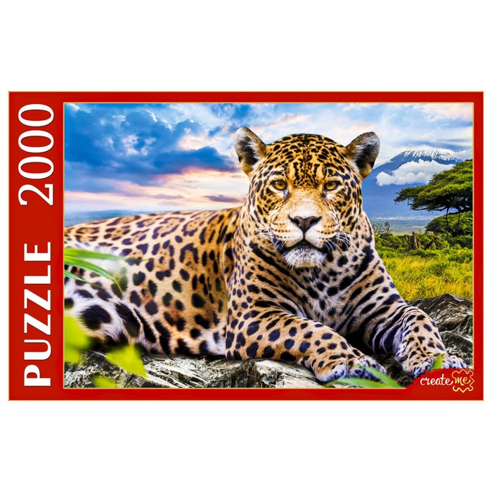 пазл 2000 большой леопард пи2000 3698 Пазл «Большой леопард», 2000 элементов