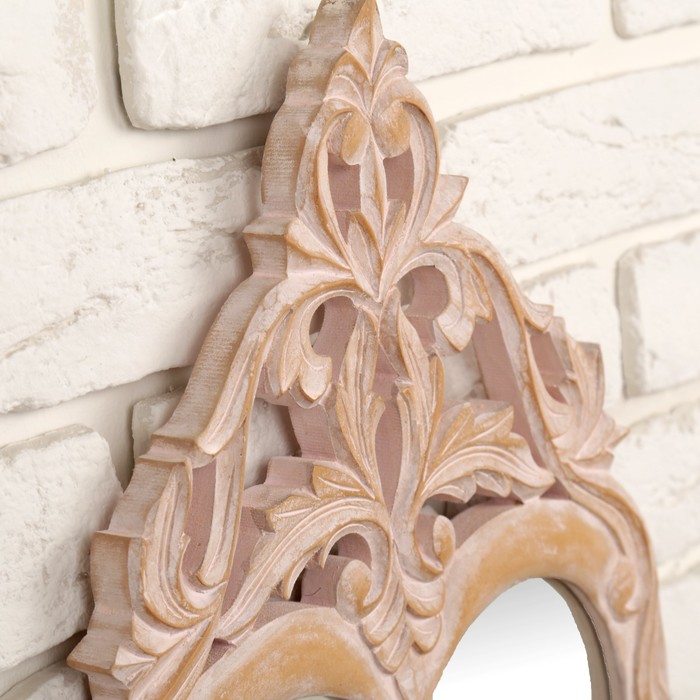 Зеркало "Сердце", резное