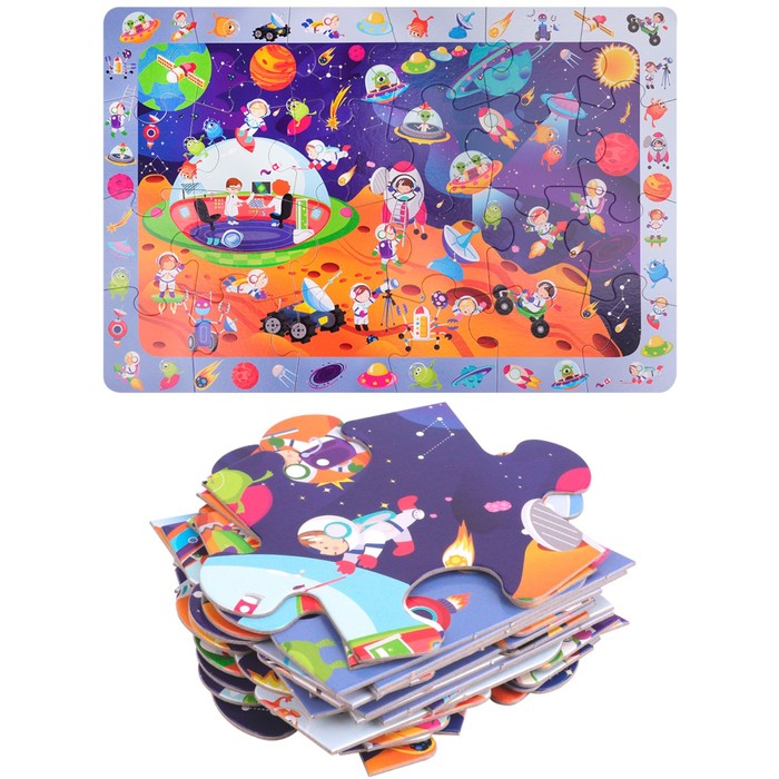 Пазл Виммельбух 24 эл. "Космос" П24-1662 9540462
