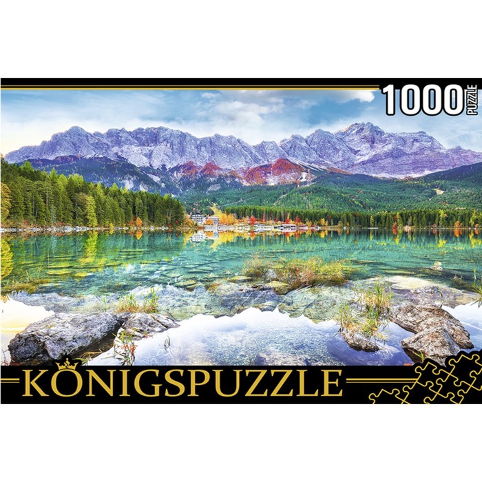 Пазл «Германия. Озеро Айбзее», 1000 элементов пазлы германия озеро хинтерзее 1000 элементов в наборе 1шт