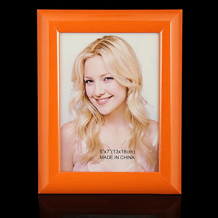 Фоторамка "Глянцевый оранжевый" 13х18 см